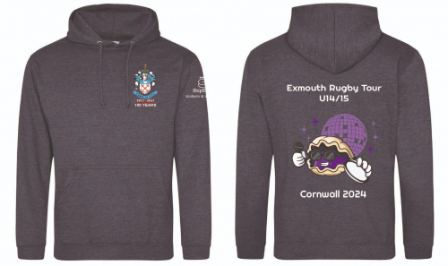 Exmouth Rugby Cockles Tour Hoodie
