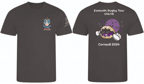 Exmouth Rugby Cockles Tour Performance Tee