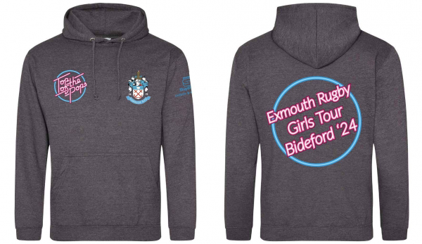 Exmouth Rugby Girls Tour Hoodie