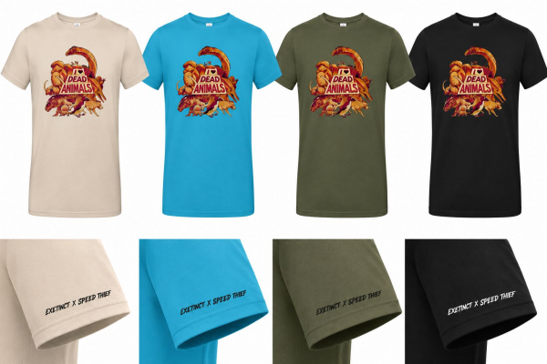 Exetinct Dead Animals Tee