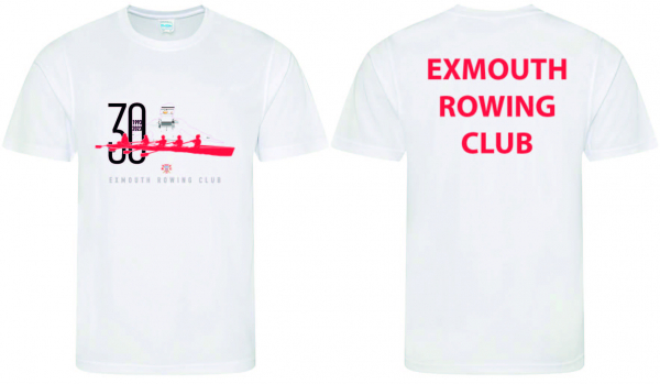 Exmouth Rowing 30 Year Performance Tee